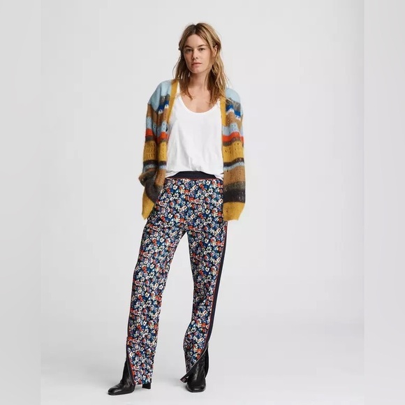 RAG & BONE FLORAL TRACK PANT - Picture 1 of 15